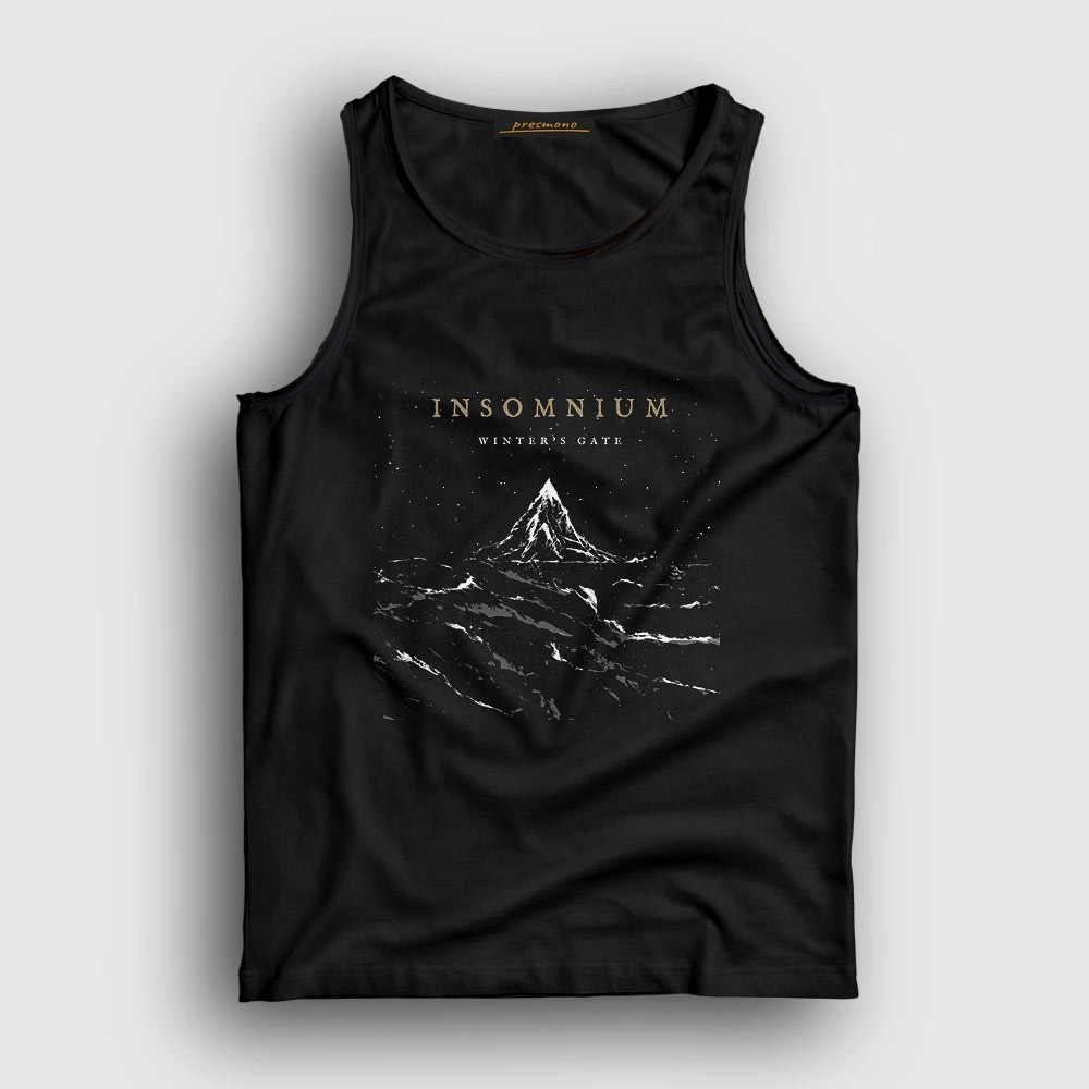 Presmono Unisex Siyah Gate Insomnium Atlet