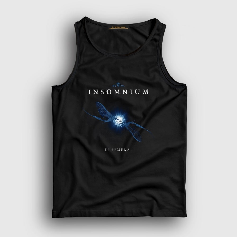 Presmono Unisex Siyah Ephemeral Insomnium Atlet