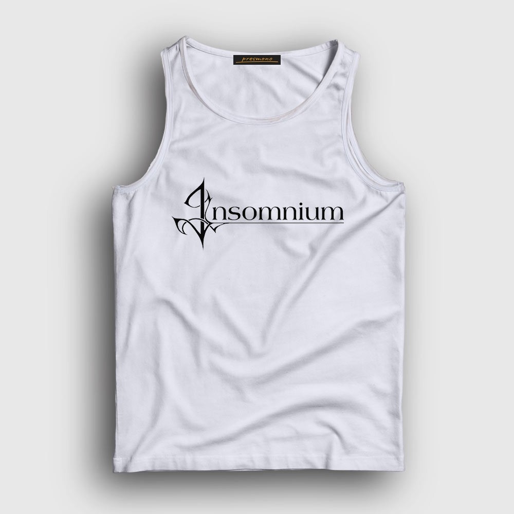 Presmono Unisex Siyah Logo Insomnium Atlet
