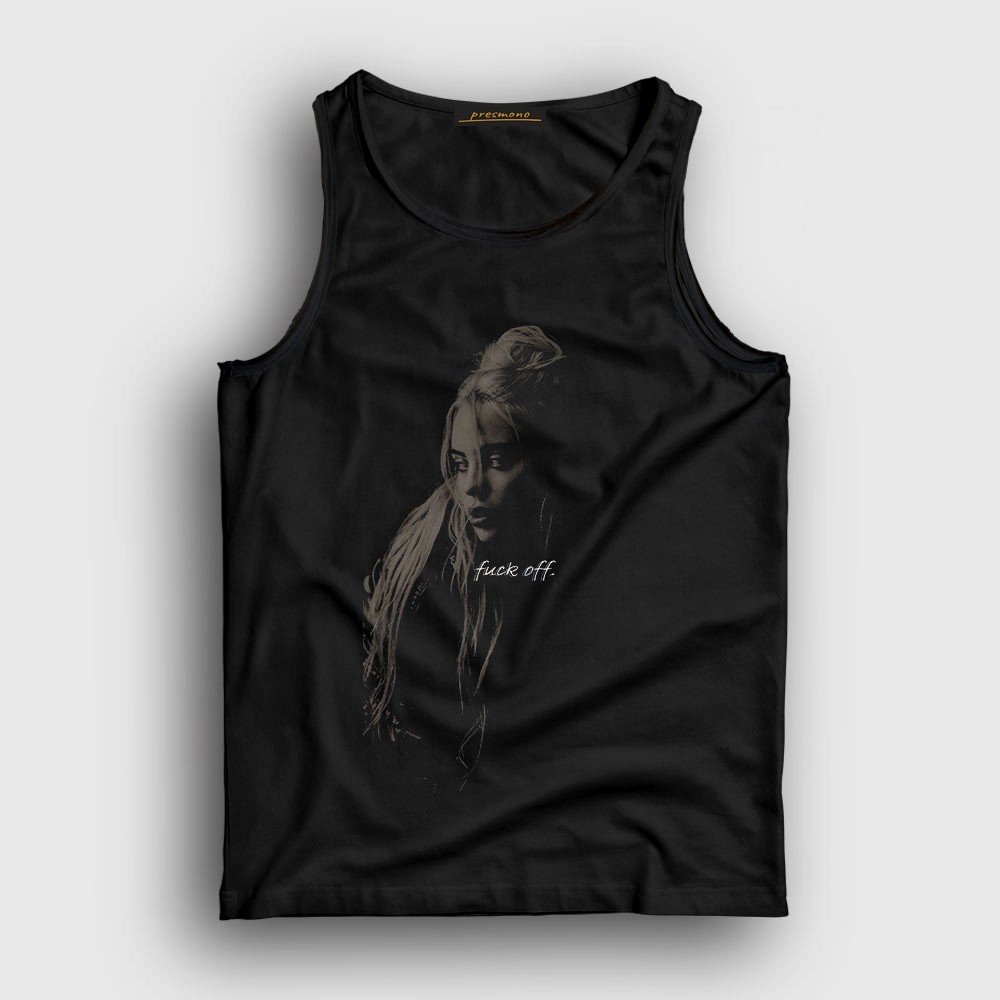 Presmono Unisex Siyah Foff Billie Eilish Atlet