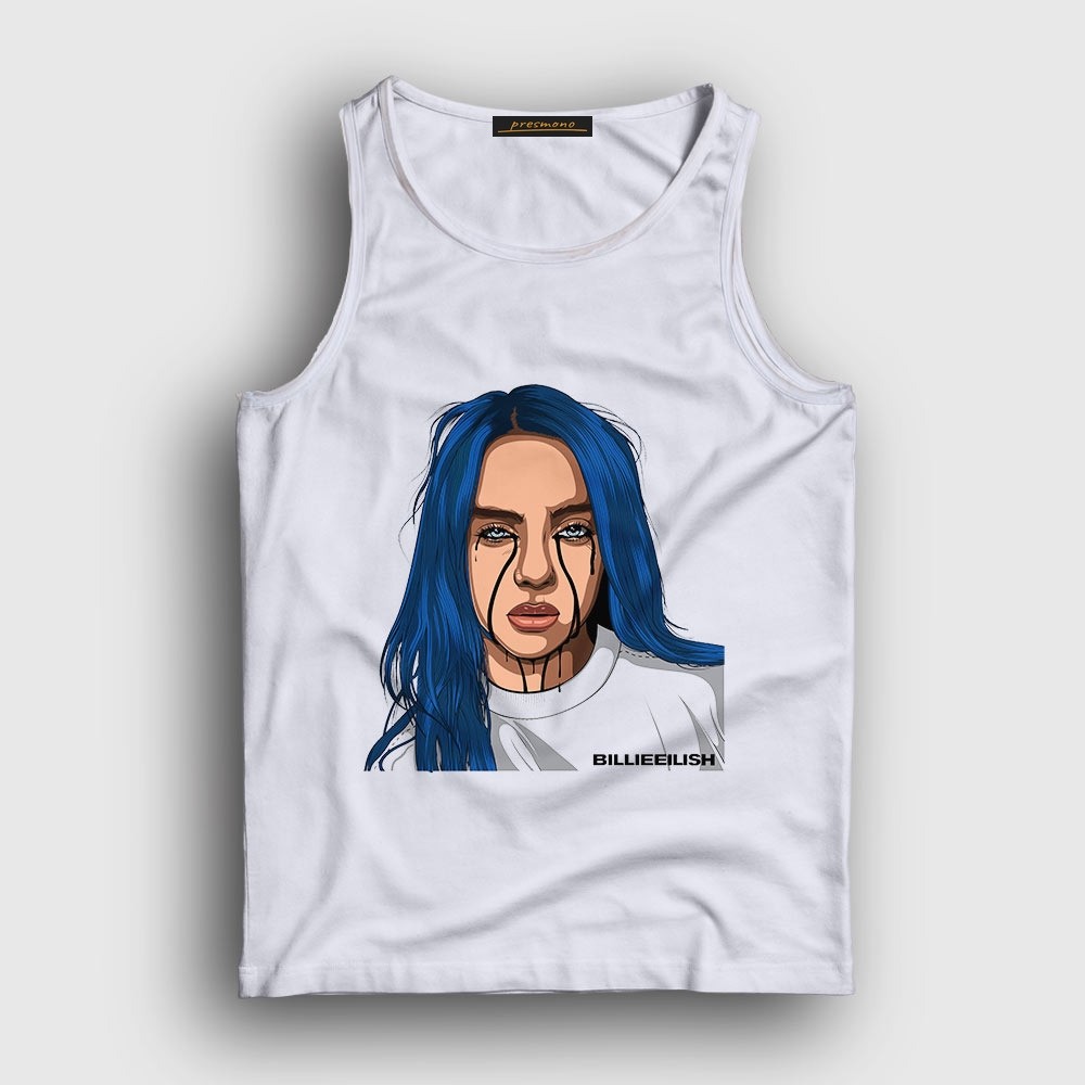 Presmono Unisex Beyaz Party's Over Billie Eilish Atlet
