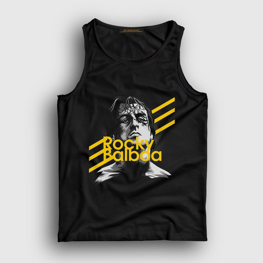 Presmono Unisex Siyah Balboa Film Rocky Atlet