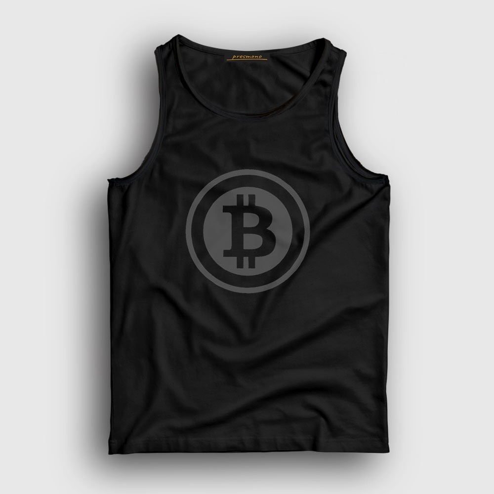 Presmono Unisex Beyaz Gray Logo Bitcoin Atlet