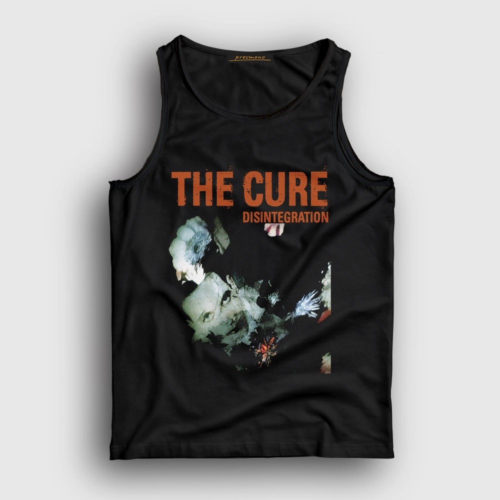Presmono Unisex Siyah Disintegration The Cure Atlet