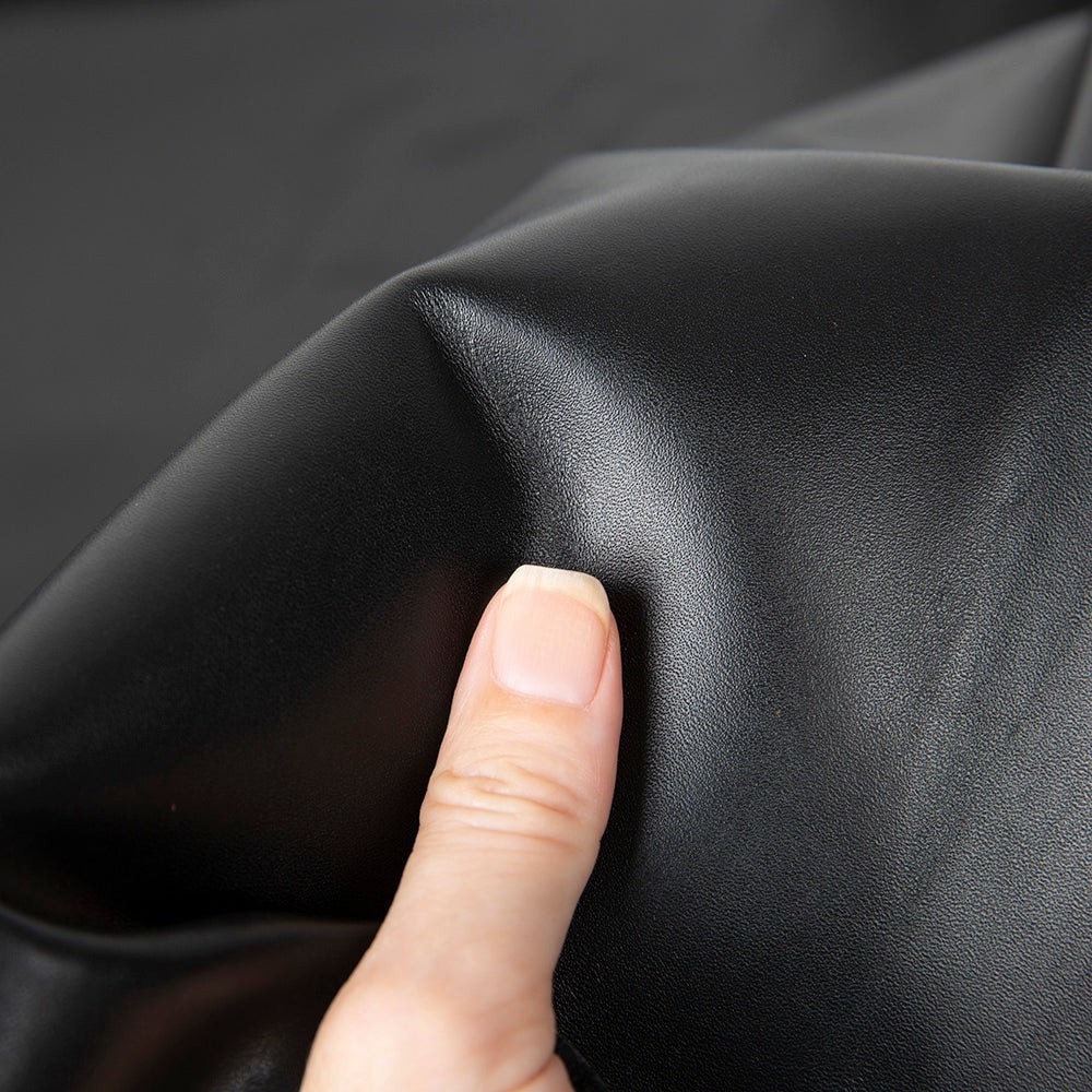 BloominBag Atelier 91 Noir Black Leather Desk Mat - Medium görsel 6