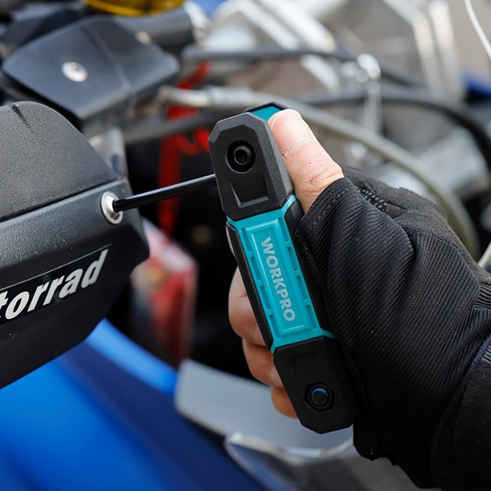 Die Grup Workpro WP222030 8 Parça Cr-V Çakı Tipi Torx Profesyonel Allen Anahtar Takımı görsel 5