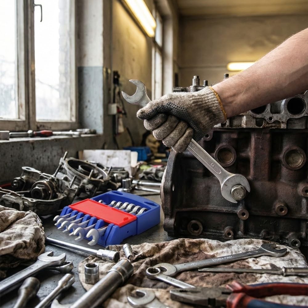 Die Grup Workpro WP202501 Cr-V 6 Parça Profesyonel Kombine Anahtar Takımı görsel 4