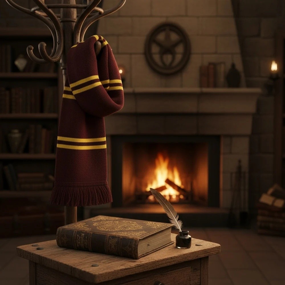 Sihir Dükkanı Harry Potter Atkı - Gryffindor