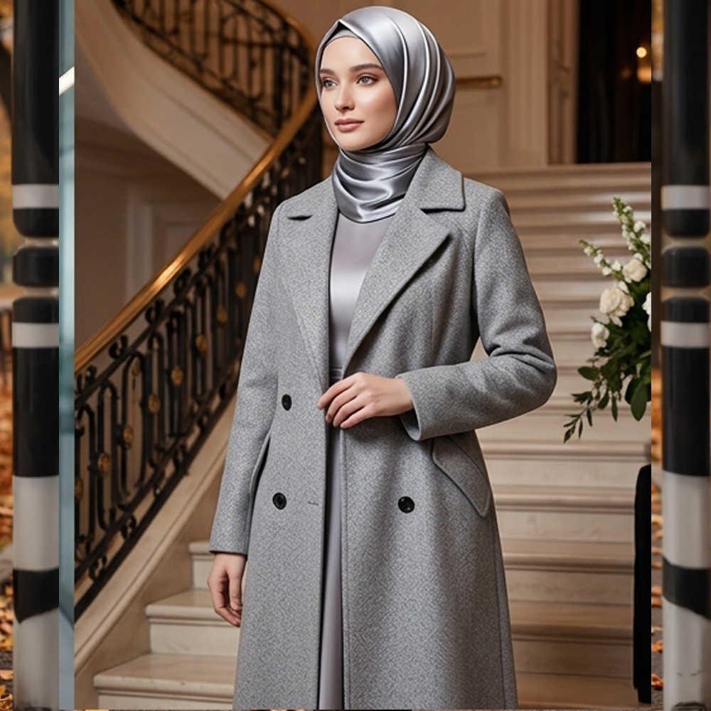 Zeynep Uyanık Kışlık Seyyar Kuşaklı Kaban görsel 7