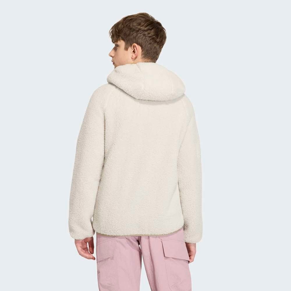 adidas KG7690 K Xpl Fz Ho Fle Çocuk Full-Zip Hooded Fleece Ceket görsel 8
