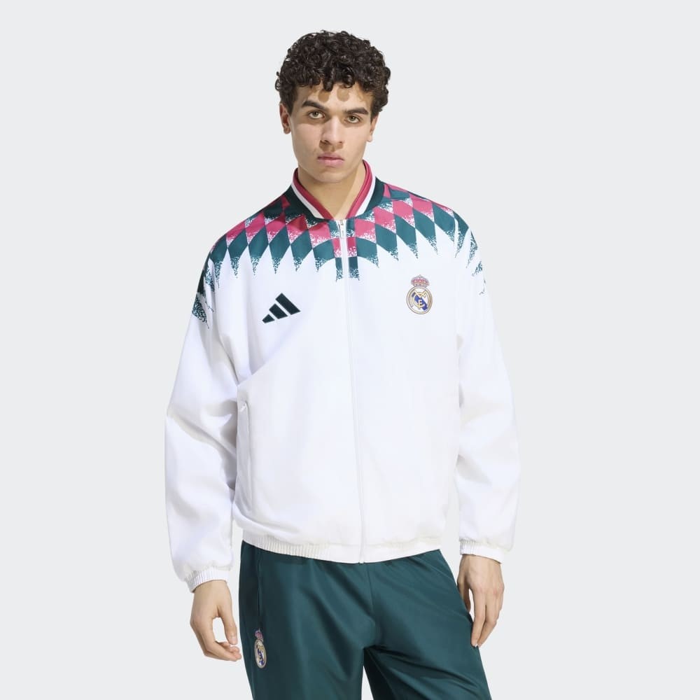 adidas KG2956 Real St Tt Real Madrid Stadium Erkek Eşofman Üstü