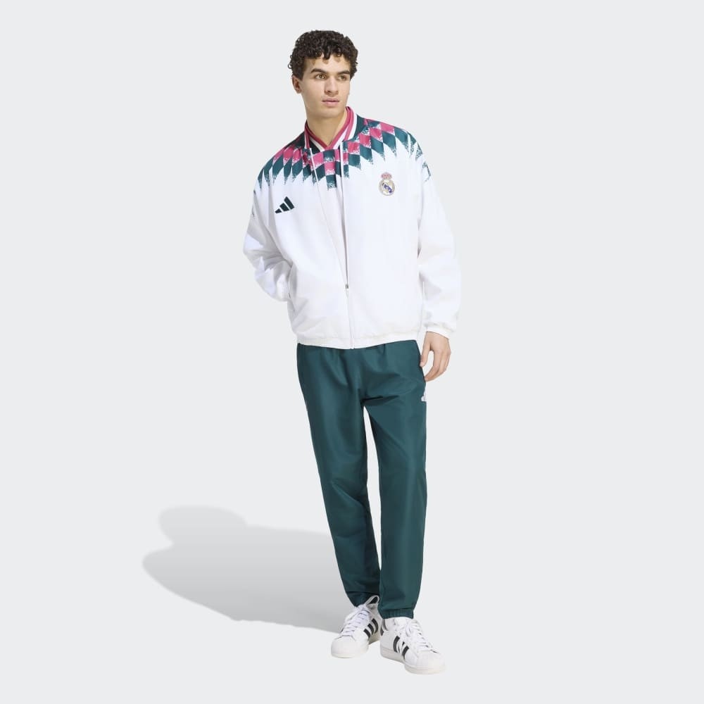adidas KG2956 Real St Tt Real Madrid Stadium Erkek Eşofman Üstü görsel 4