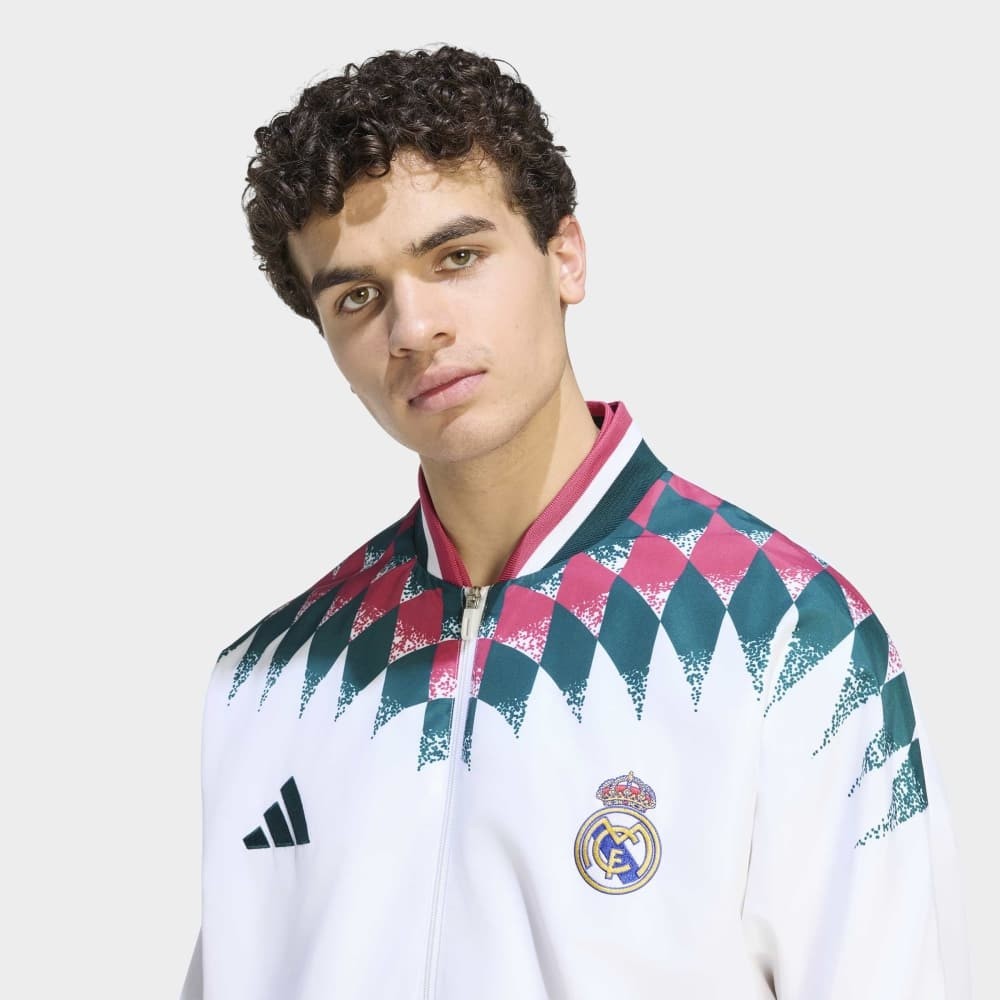 adidas KG2956 Real St Tt Real Madrid Stadium Erkek Eşofman Üstü görsel 5