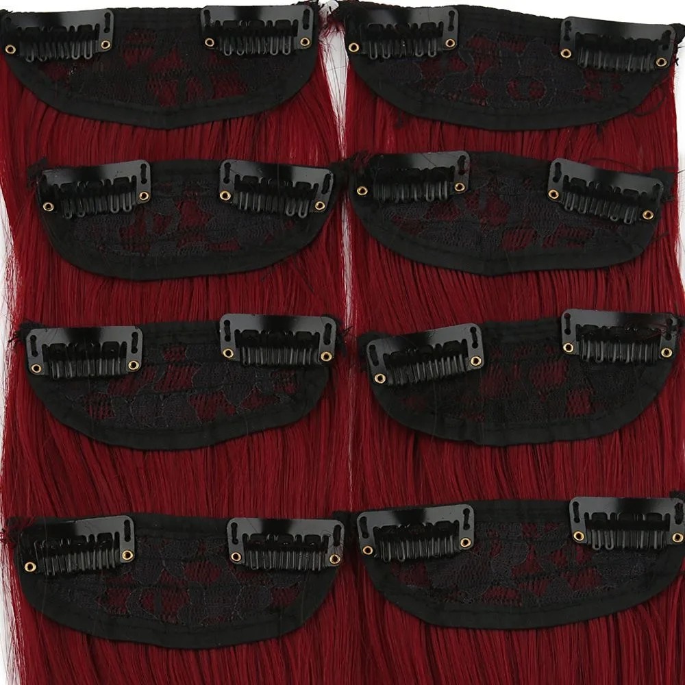 Uravas Store Fiber Sen Düz 8 Parça Çıt Çıt / Kızıl görsel 3