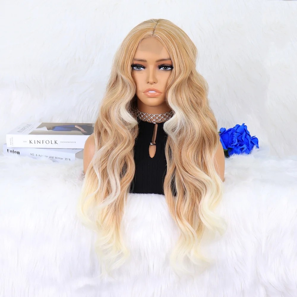 Uravas Store Balköpüğü Platin Röfleli Daalı Tül Peruk görsel 3