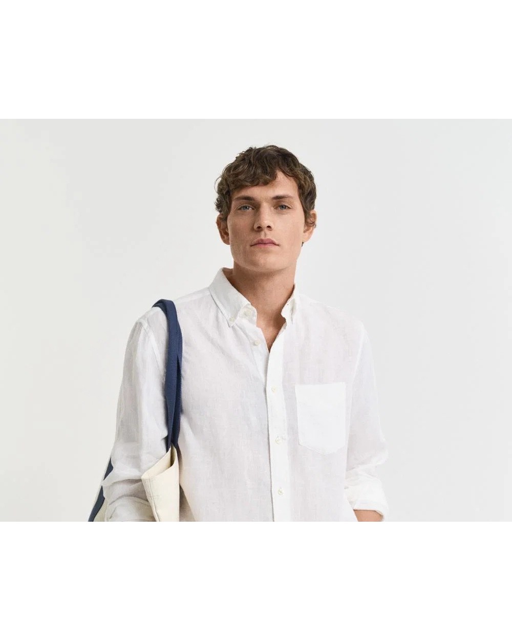 Gant Keten Slim Fit Gömlek görsel 2