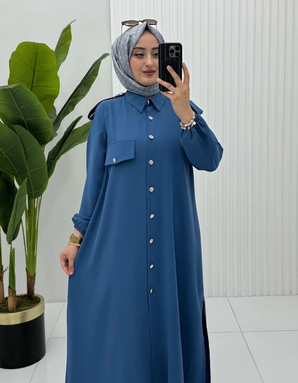 Rumo Büşra Takım Indigo görsel 3