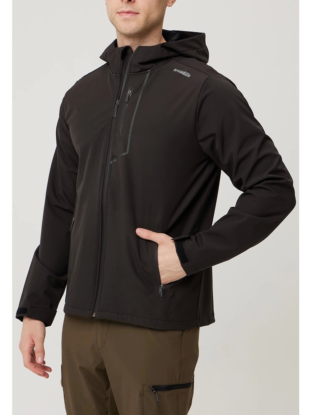 Ersefa Tactical Outdoor Softshell Nefes Alabilir Su Rüzgar Geçirmez Kumaş Hafif Kapüşonlu Konforlu Mont görsel 7