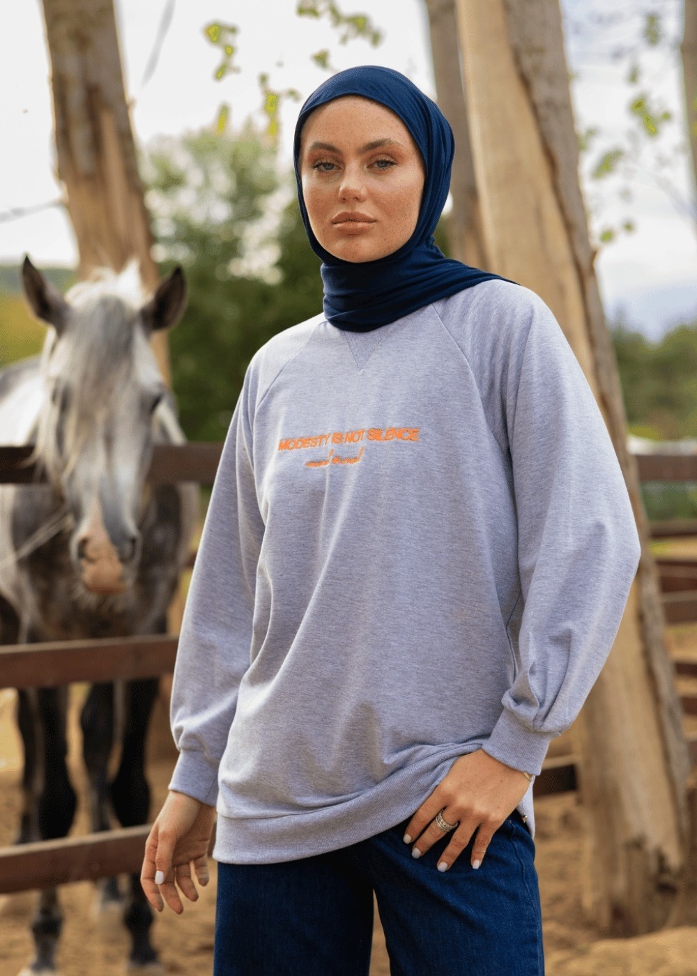 Mayovera Mesaj ''Silence'' Sweatshirt