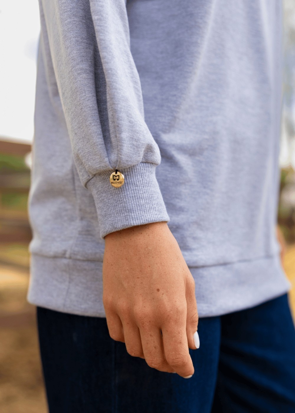 Mayovera Mesaj ''Silence'' Sweatshirt görsel 4