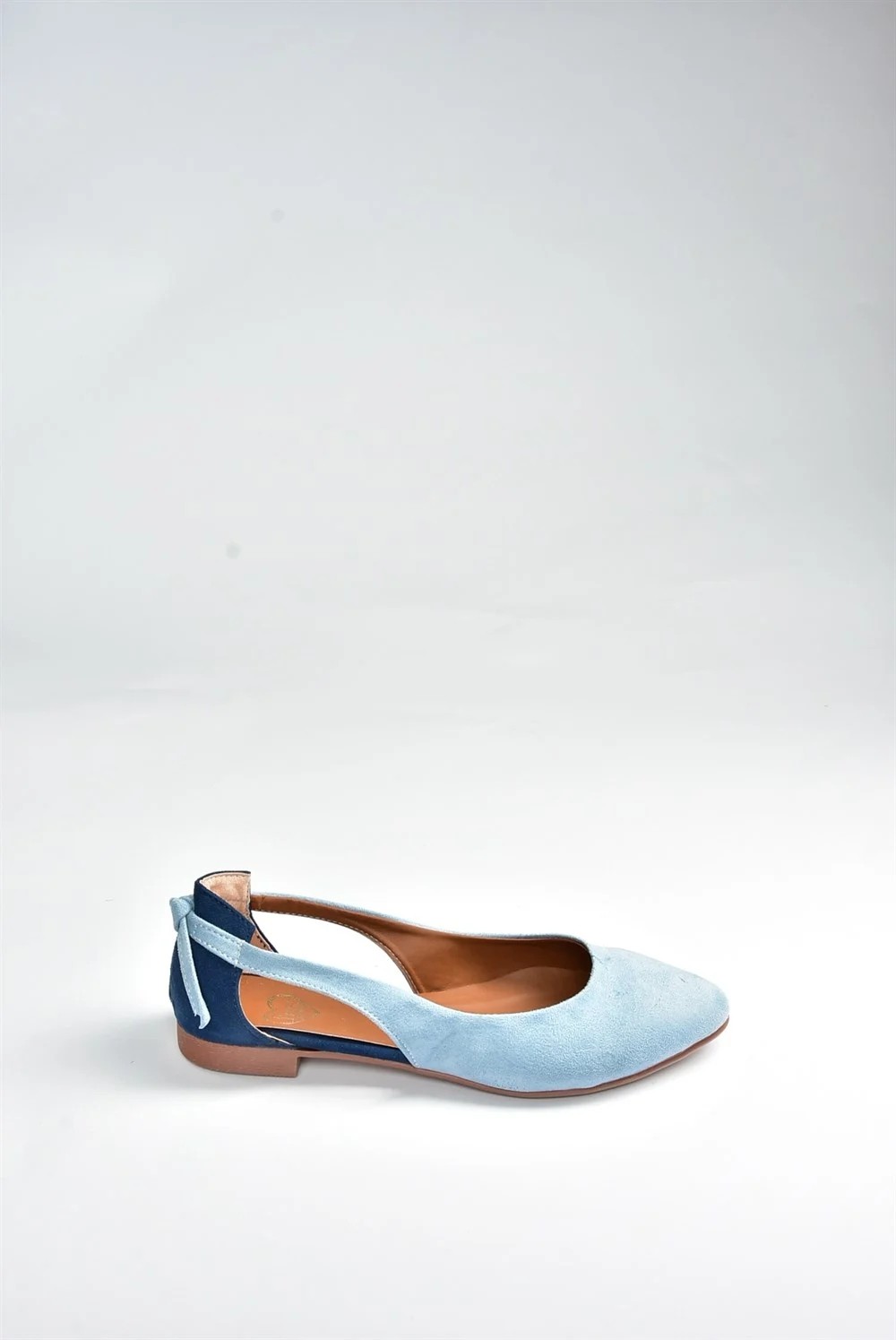 Fox Shoes Mavi/Lacivert Kadın Babet H726324002 görsel 5