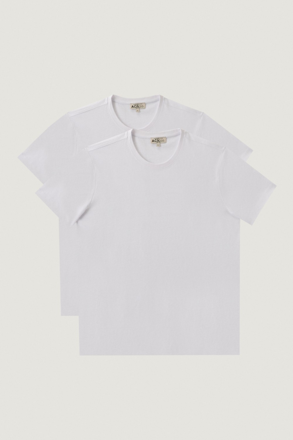 Altınyıldız Classics Erkek Siyah-Siyah Slim Fit Bisiklet Yaka 2'li Düz Tişört Paketi