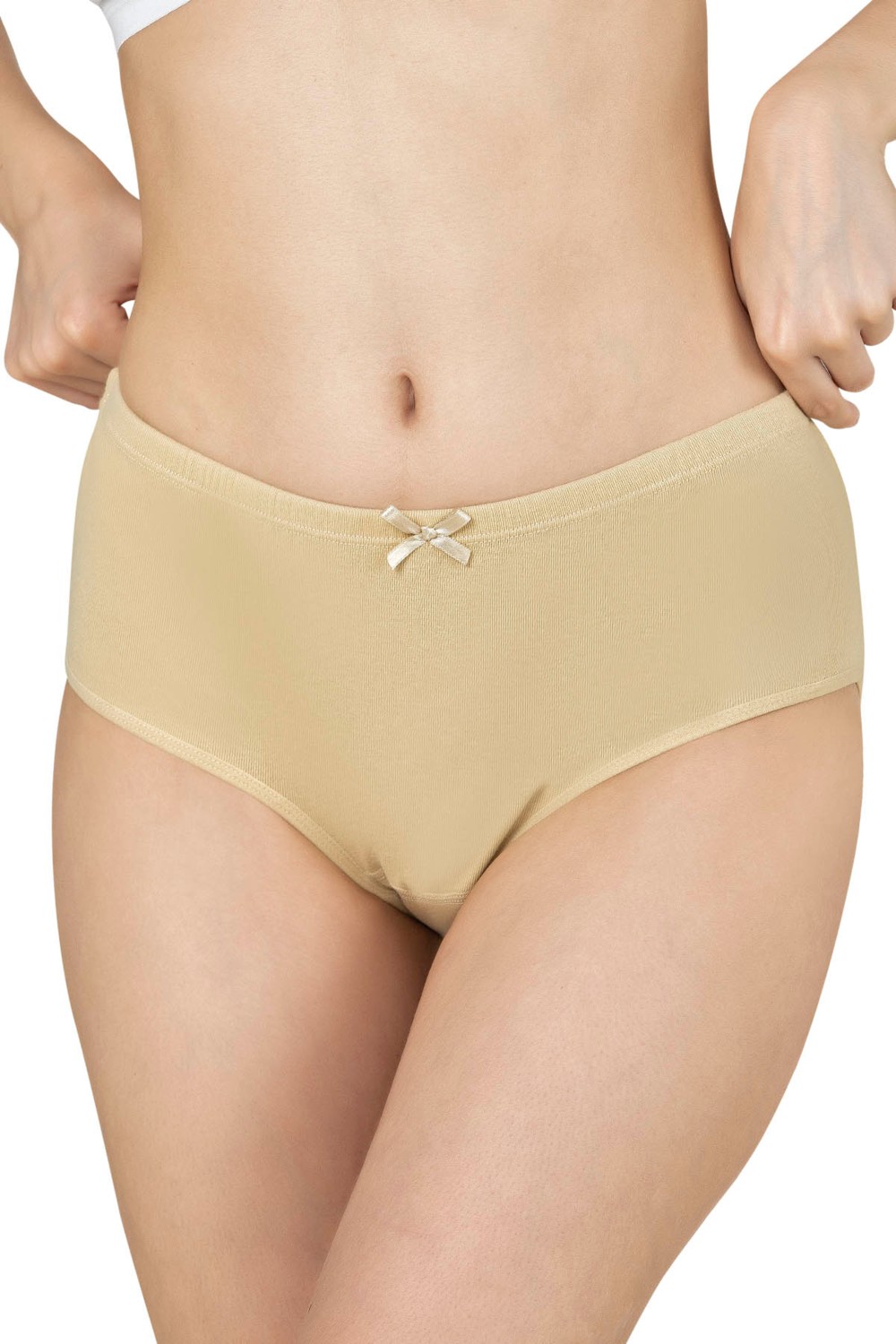 Özkan Underwear Özkan 0305 Kadın Ribana Esnek Pamuklu Yüksek Bel Bato Külot