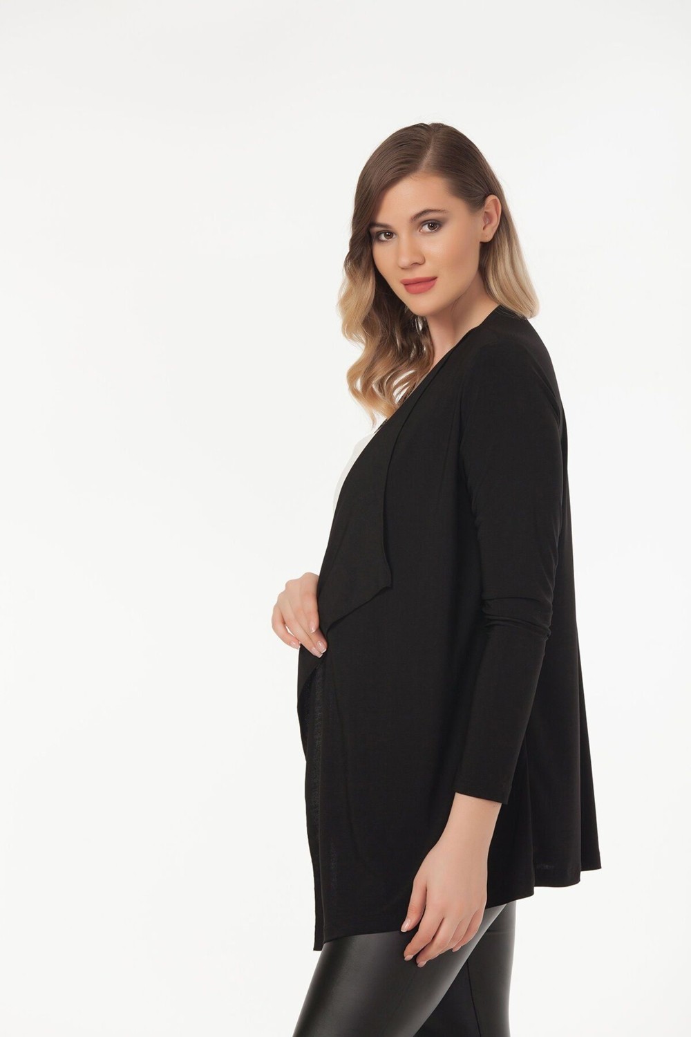 Laranor Kadın Saks Hırka 19LB9155 görsel 2