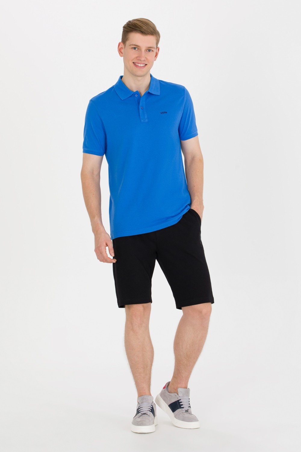U.S. Polo Assn. Erkek Camel Örme Şort 50263258-VR015 görsel 3
