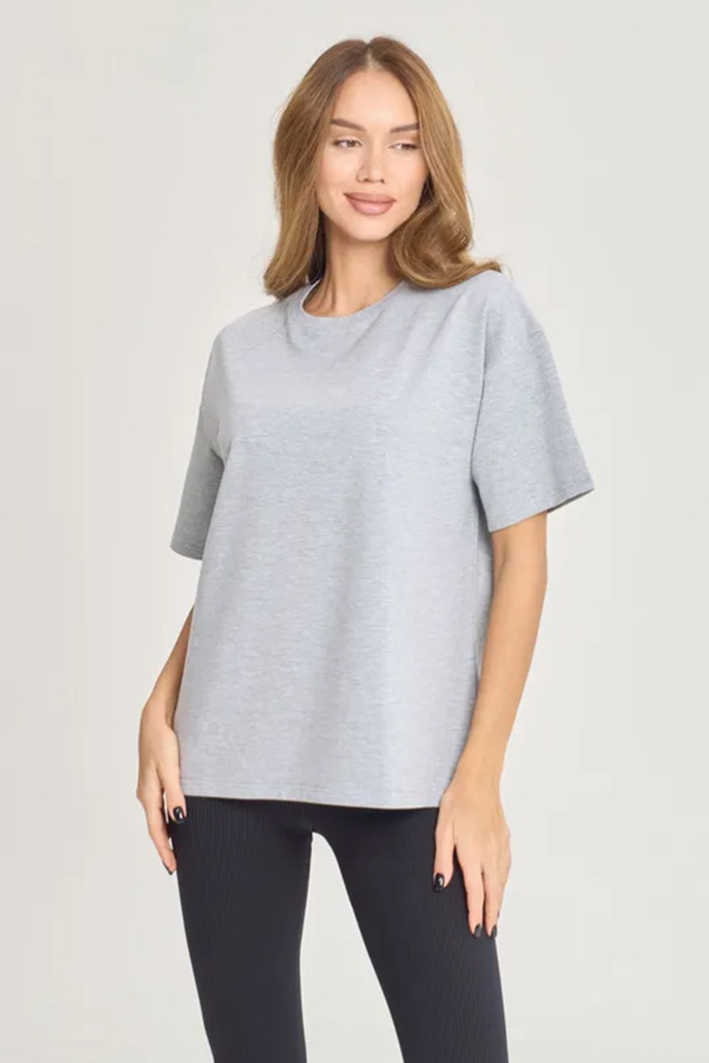 Trendypassion Only Trendwear Unisex Pamuklu Oversize Basic Tshirt görsel 3