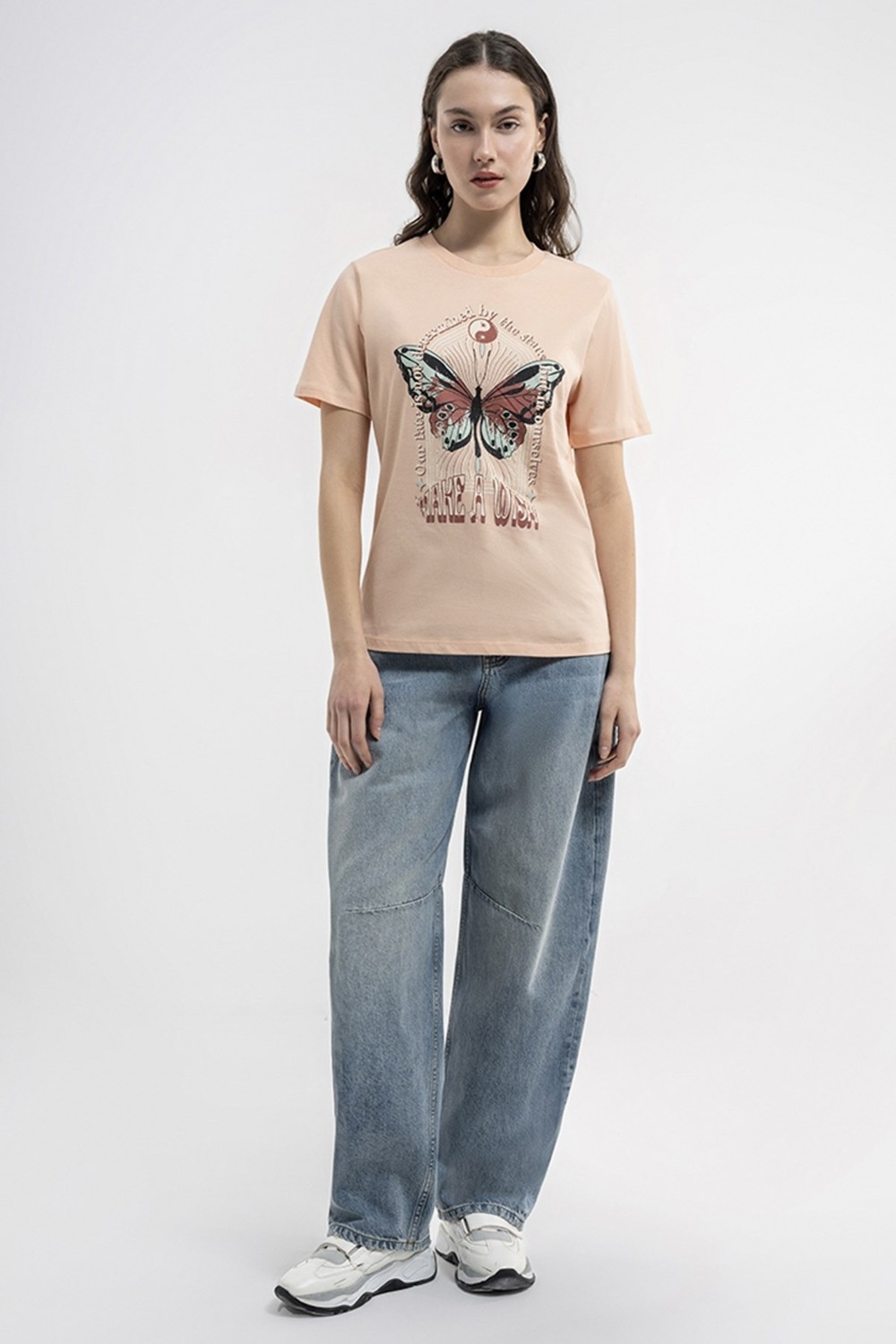 Loft Loose Fit Kadın Tshirt Lf2035231 Lf203523121 görsel 3