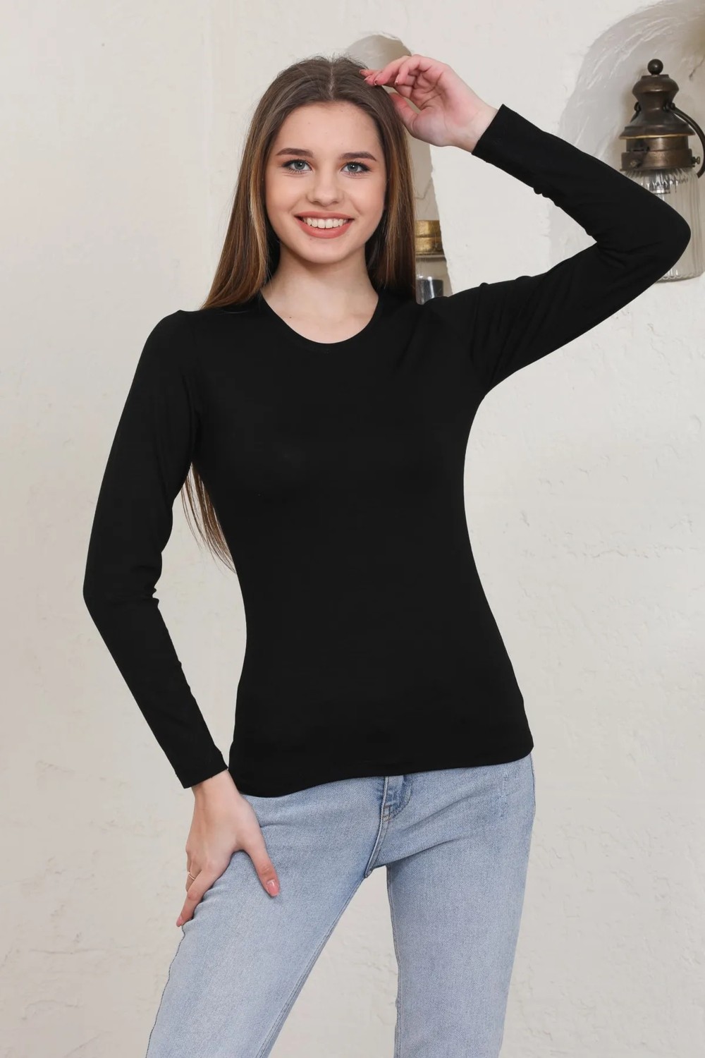 Nur Collection Nur Sıfıryaka Viskon Penye Badi görsel 2