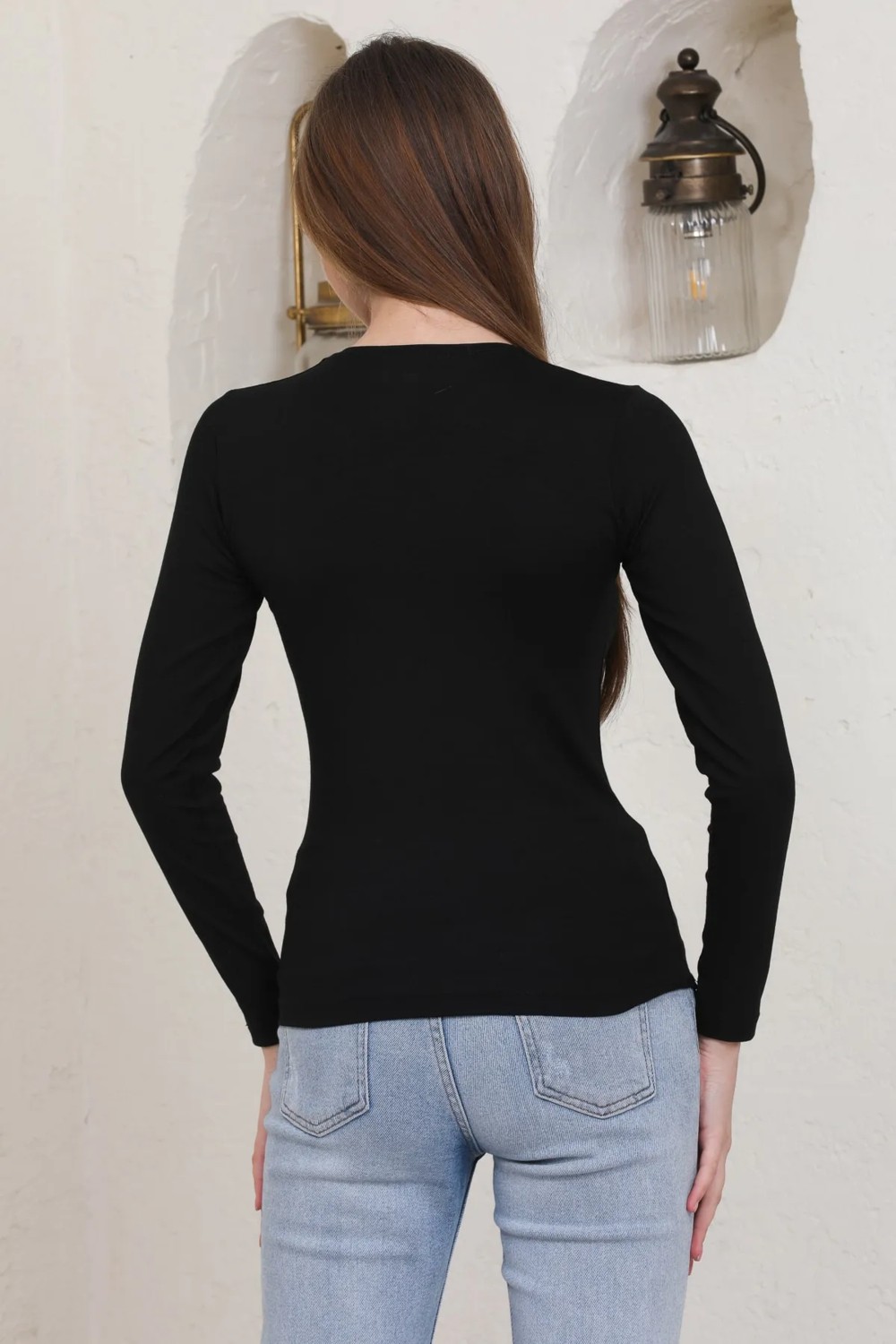Nur Collection Nur Sıfıryaka Viskon Penye Badi görsel 3