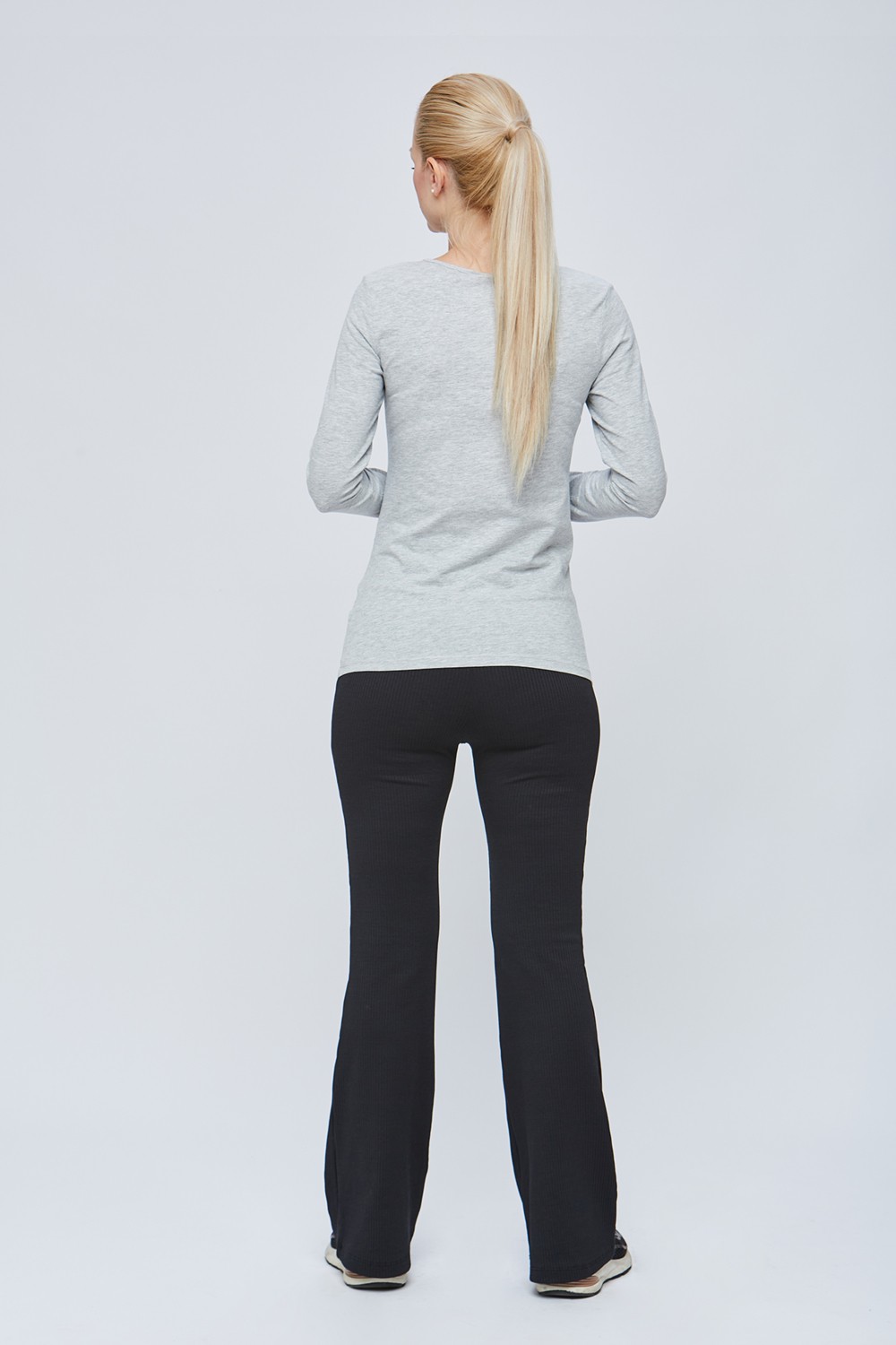 Motherway Fitilli Flare Paça Pantolon görsel 3