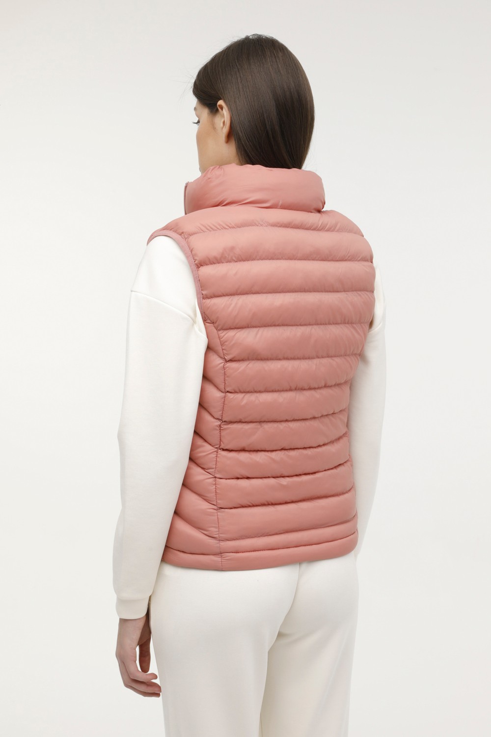 Lumberjack W-SN34 Basıc Vest 2pr Kahverengi Kadın Yelek görsel 2