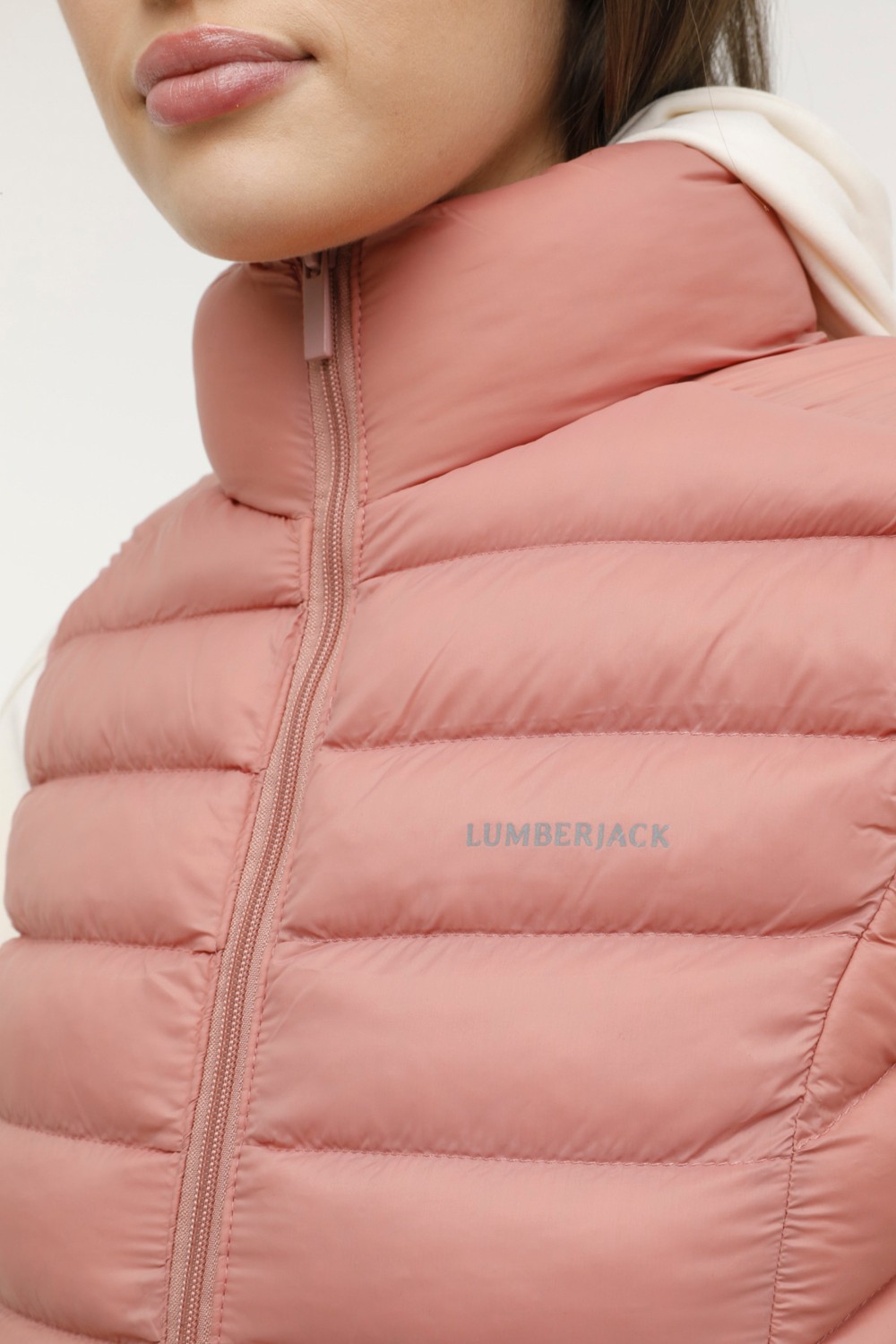 Lumberjack W-SN34 Basıc Vest 2pr Kahverengi Kadın Yelek görsel 4