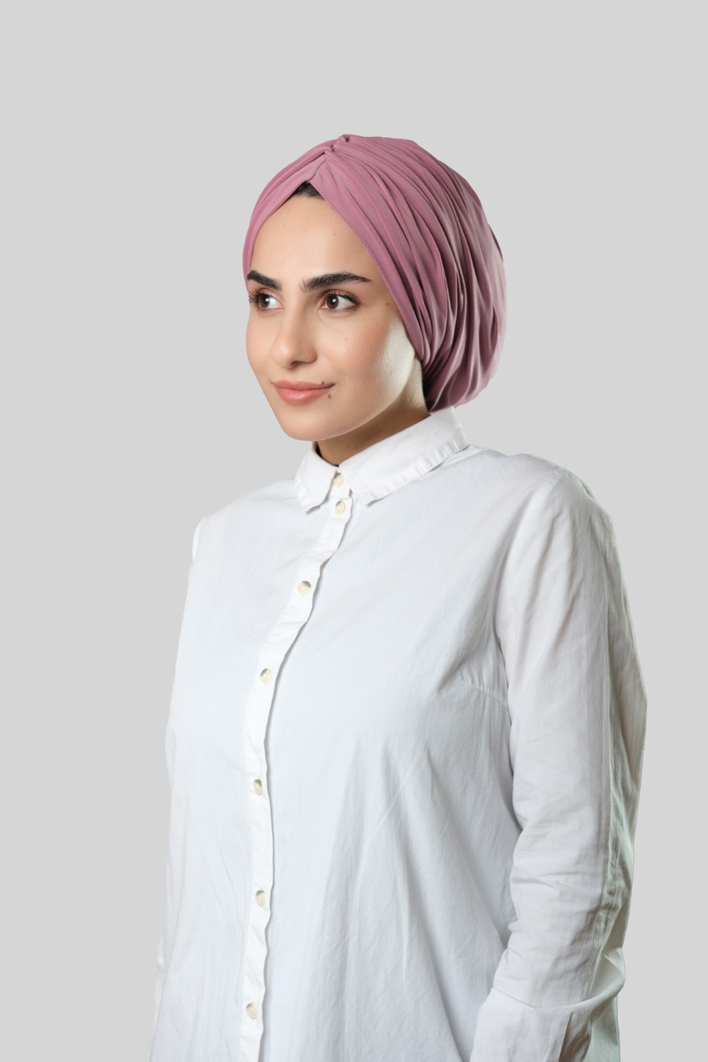 Hürrem Bone Taş Drapeli Salaş Tesettür Bone Sandy Büzgülü 2315_46 görsel 7