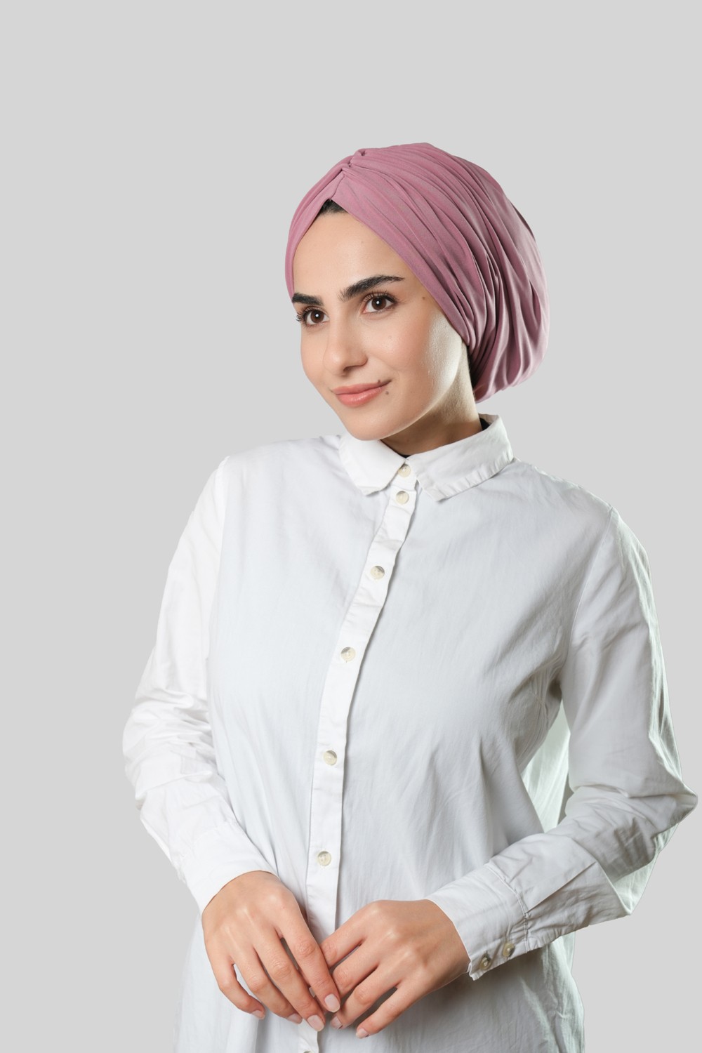 Hürrem Bone Taş Drapeli Salaş Tesettür Bone Sandy Büzgülü 2315_46 görsel 8