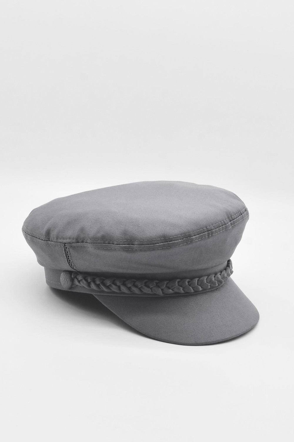 Külah Erkek Driver Kasket Flat Cap Kaptan Şapkası - Beyaz