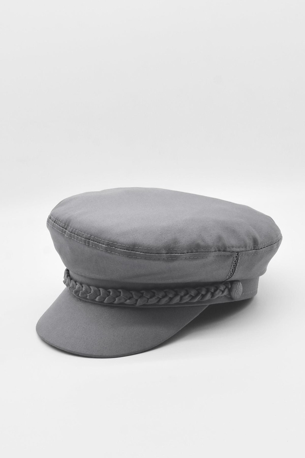 Külah Erkek Driver Kasket Flat Cap Kaptan Şapkası - Beyaz görsel 2