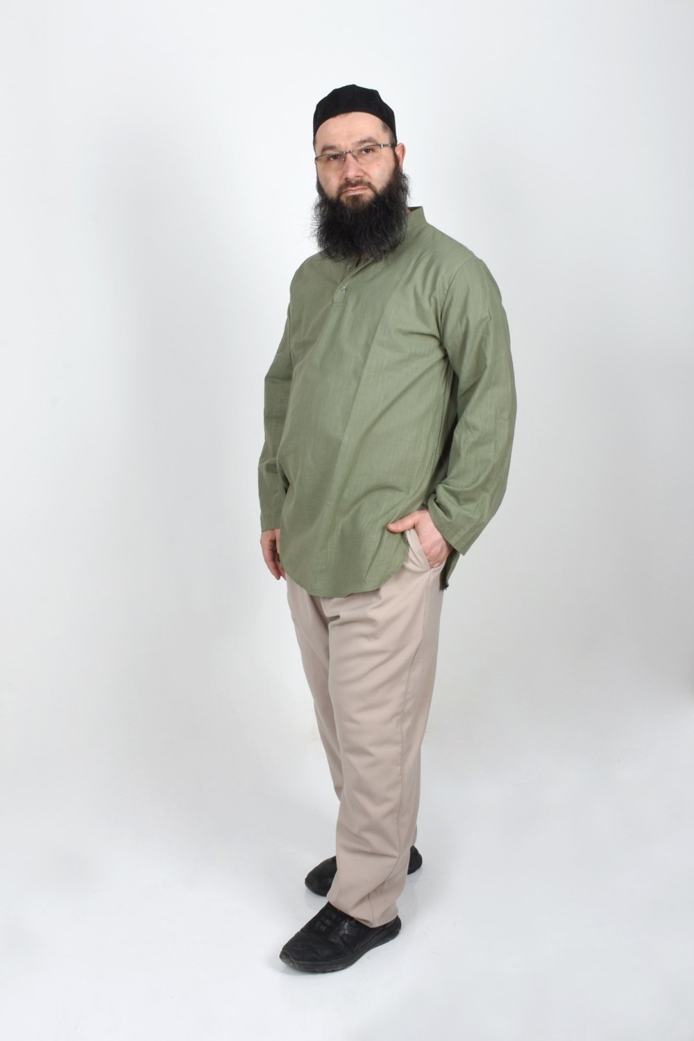 Umre Market Saffan Likralı Şalvar -8d