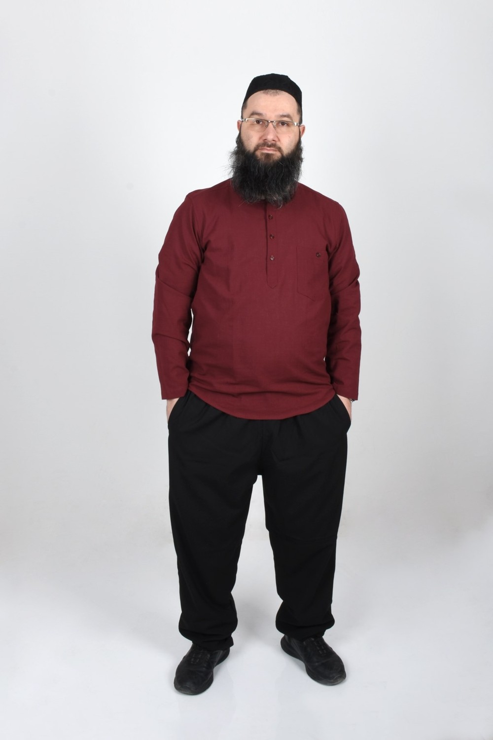 Umre Market Saffan Likralı Şalvar -8d