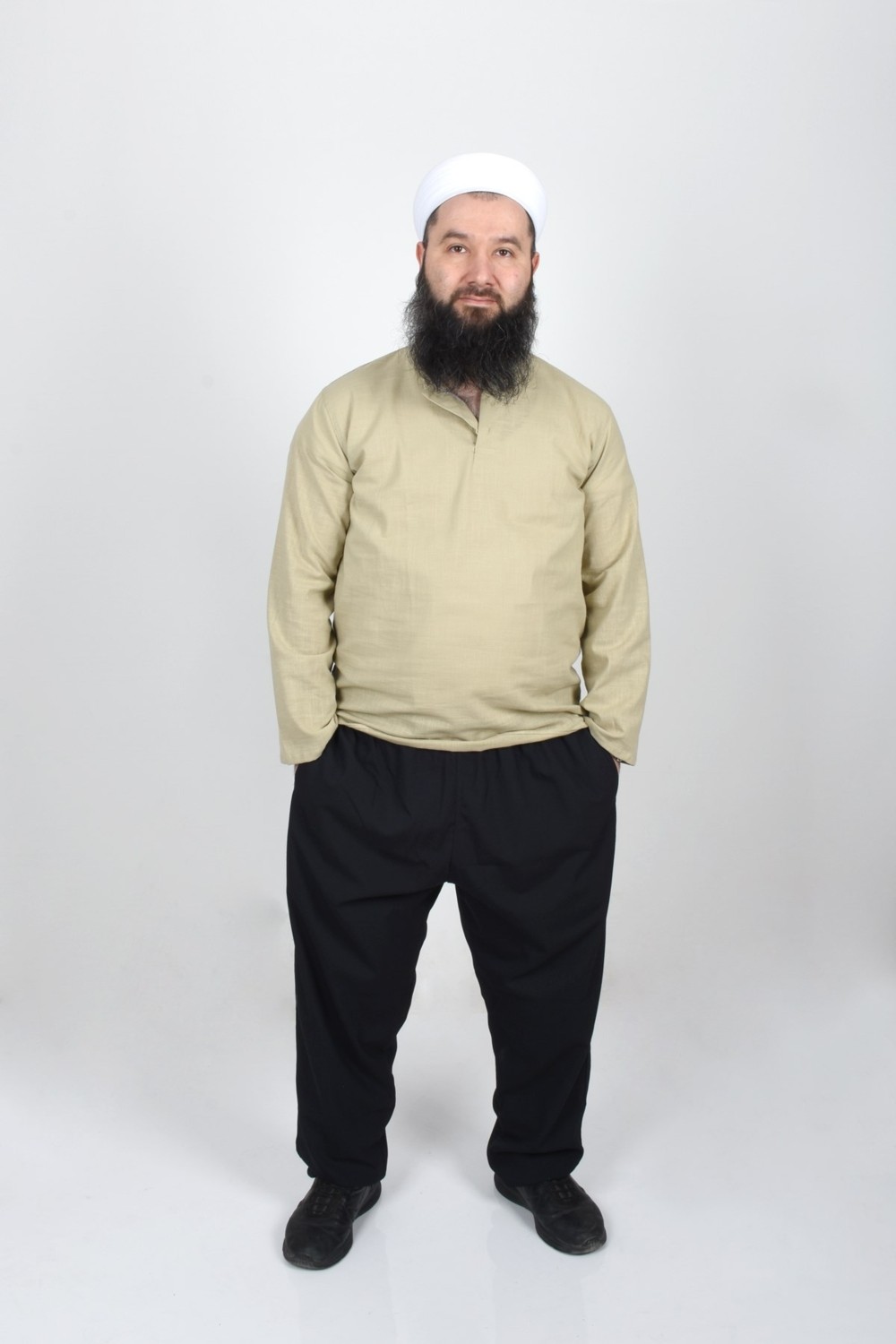 Umre Market Saffan Likralı Şalvar -8d görsel 5