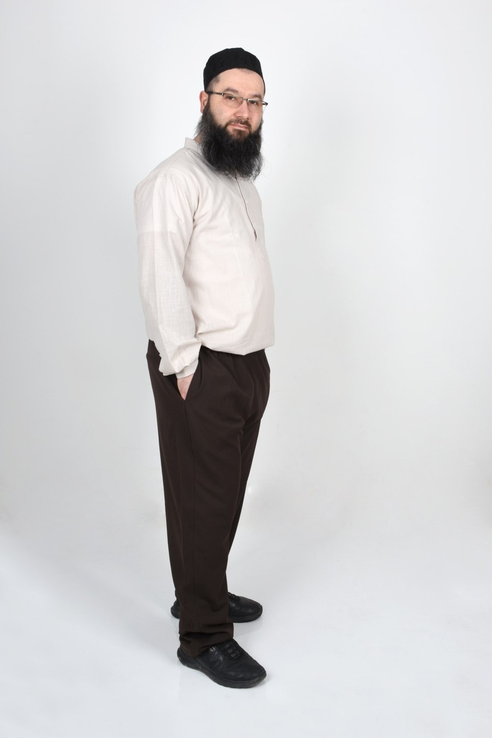 Umre Market Saffan Likralı Şalvar -8d görsel 3