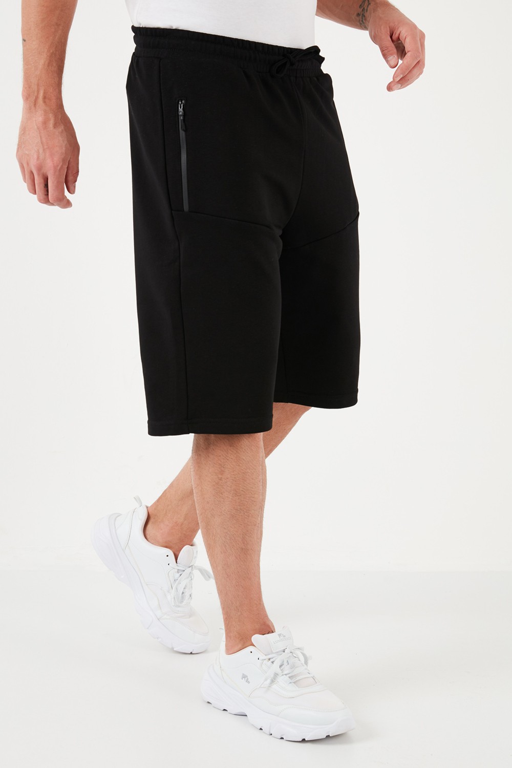 Buratti Belden Bağlamalı Pamuklu Cepli Regular Fit Short Erkek Short 5908047 görsel 8
