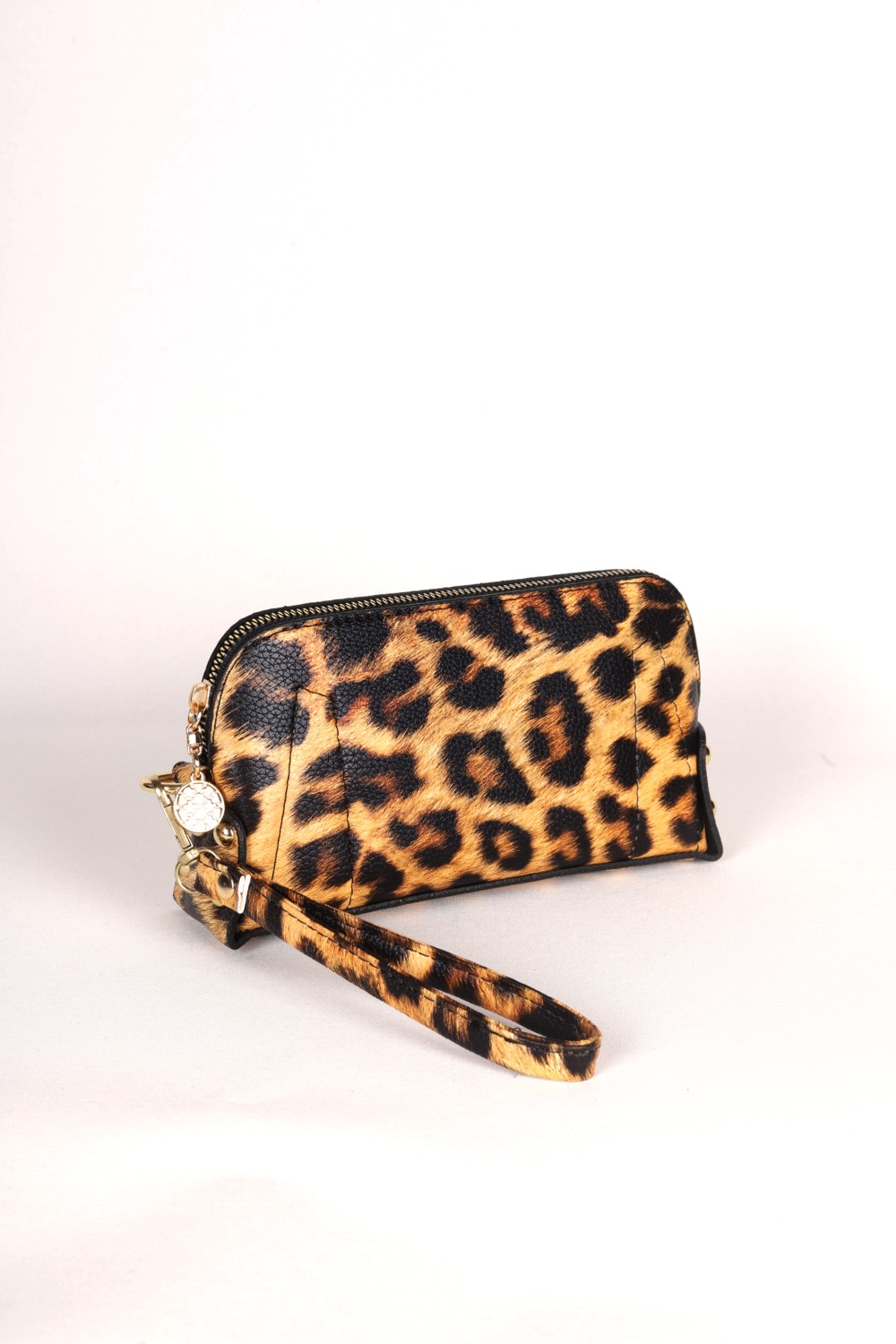 Bag Molly El Çantası Orta Boy Telefon Çantası Siyah Çizgili Desen