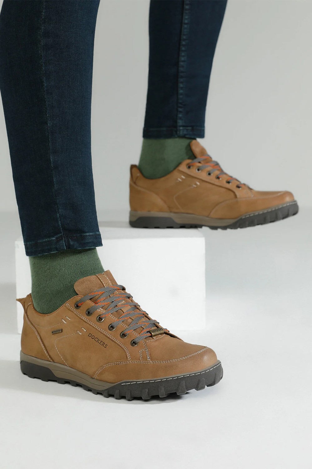 Dockers By Gerli 217111 2pr Hakiki Deri Termo Kaymaz Taban Erkek Outdoor Kum görsel 4