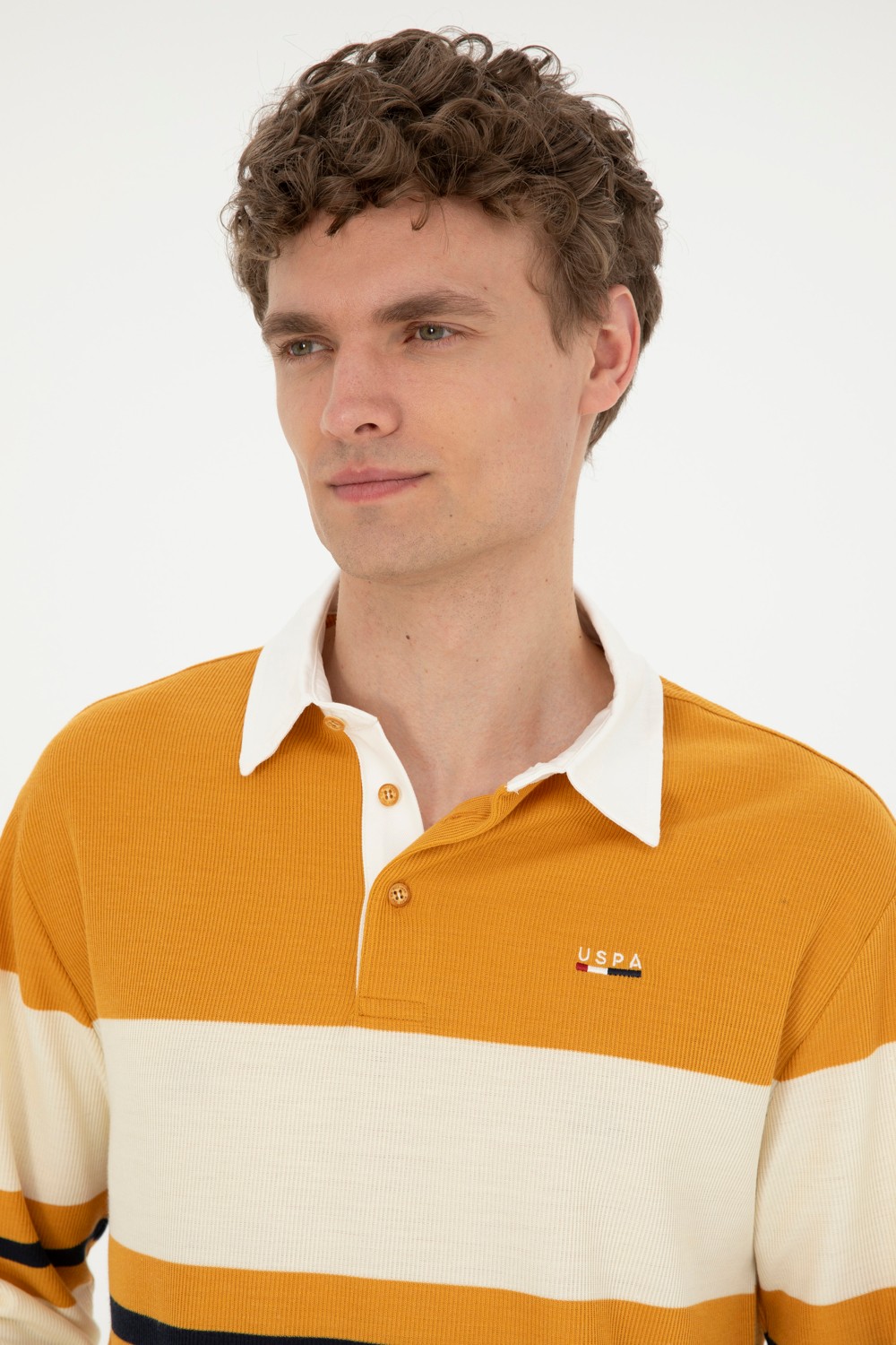 U.S. Polo Assn. Erkek Yeşil Sweatshirt 50270837-VR054 görsel 2