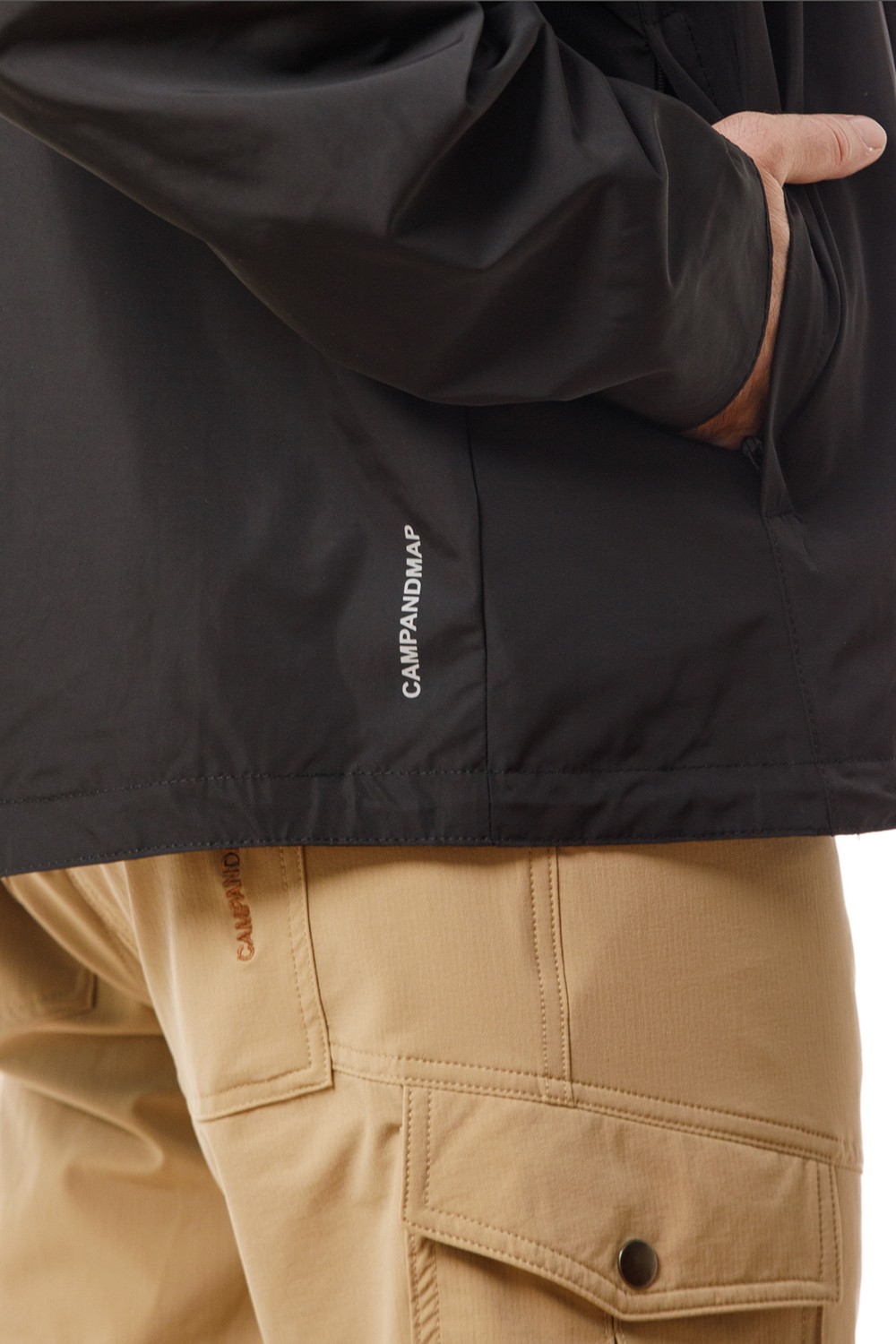 Camp and Map Protector Yağmurluk Siyah görsel 7