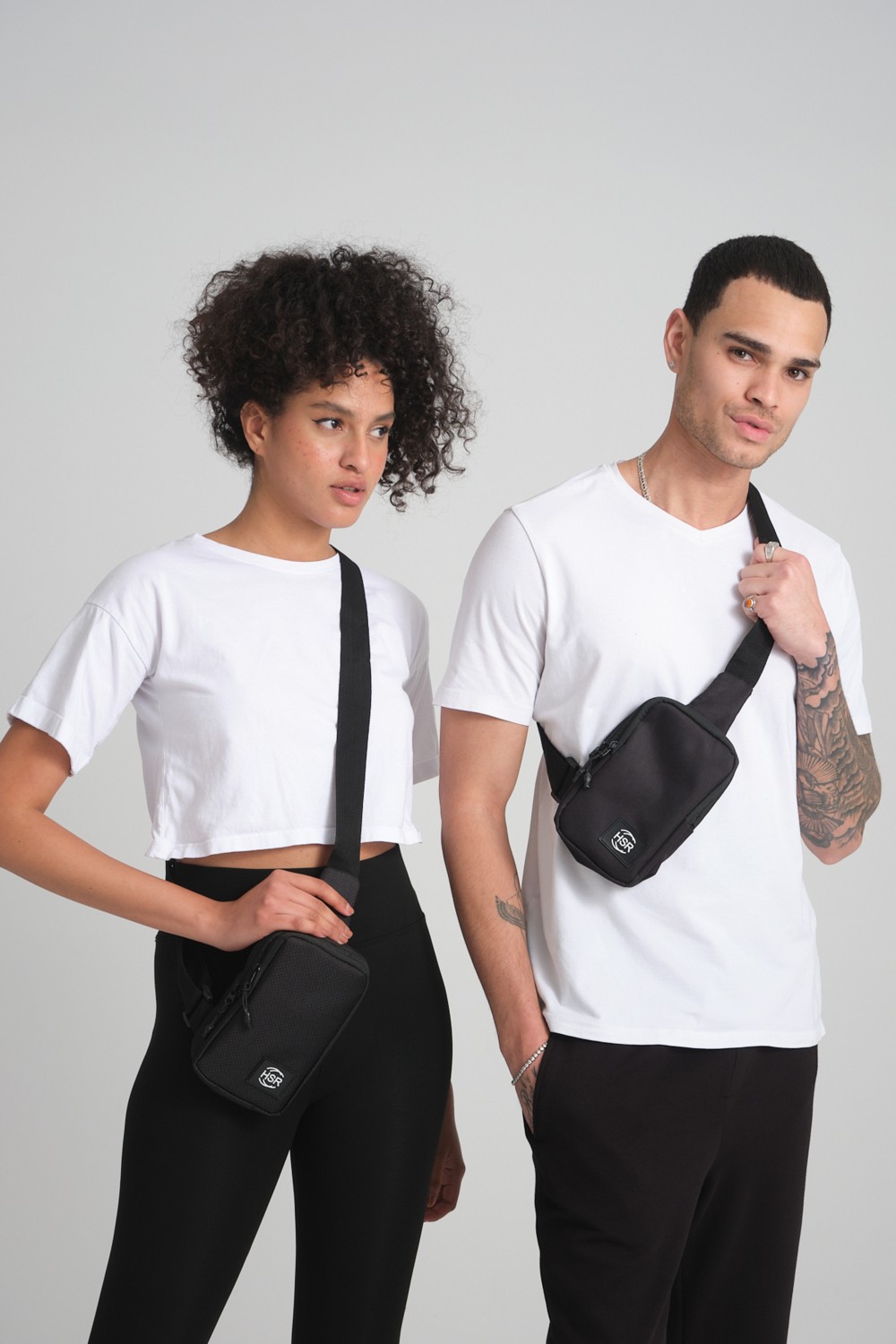 Hsr Unisex Su Geçirmez Günlük Spor Çapraz Ayarlanabilir Askılı Astarlı El Göğüs ve Omuz Çantası görsel 4